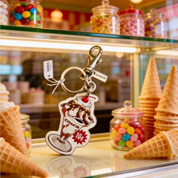 Coach Accessories - Coach Sundae Purse Charm 🍦